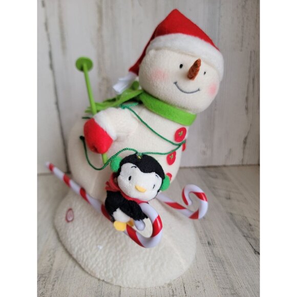Hallmark Swooshin duo Jingle pals Xmas animated decor figure - Picture 4 of 10